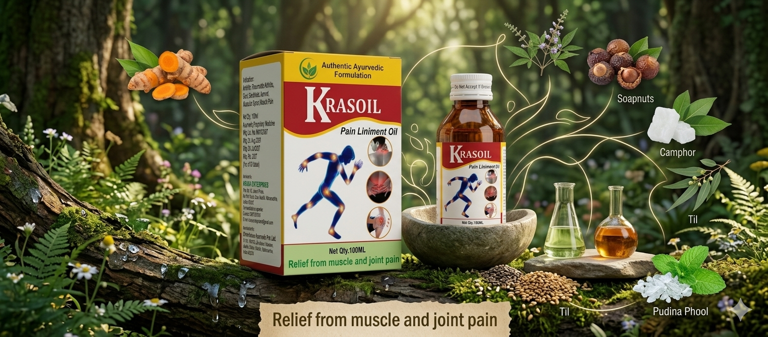 Krasoil Muscle Pain Relif Oil